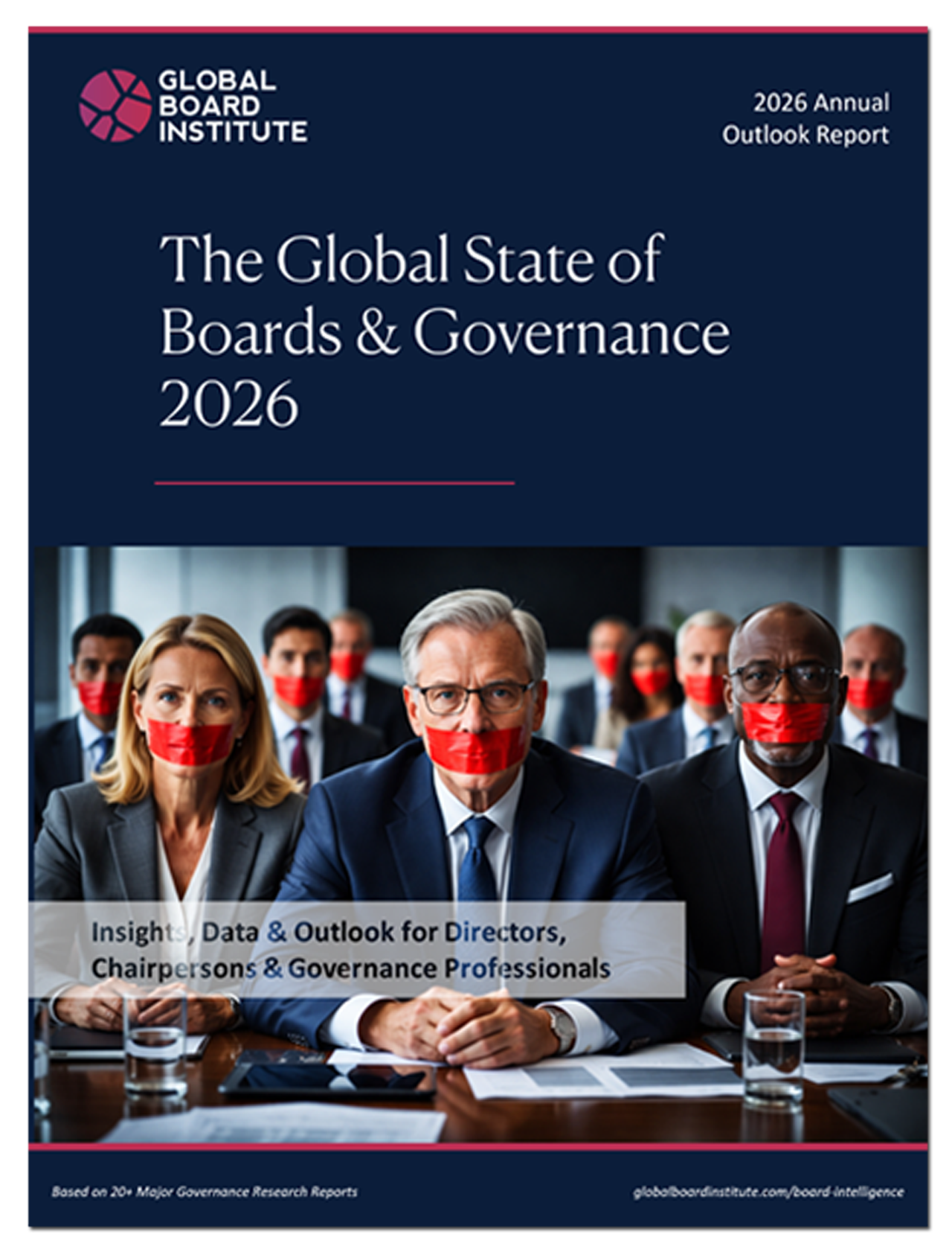 The Global State of Boards and Governance 2026, GBI Annual Outlook Report cover